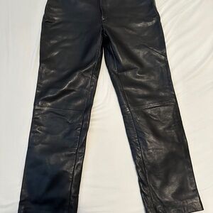 Club Monaco Vintage Leather Pants